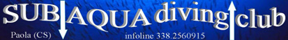 Benvenuti nel sito www.subaquadivingclub.it